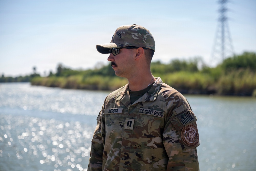 Master Chief Petty Officer of the Coast Guard visits MSST Houston in McAllen, Texas