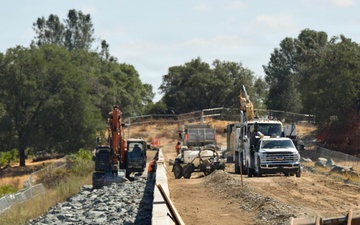 Work Underway at Dike 6