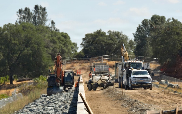 Work Underway at Dike 6