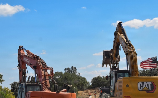 Work Underway at Dike 6