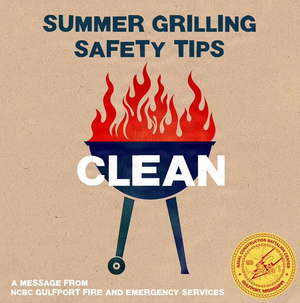 Summer Safety Grilling Tips - Clean