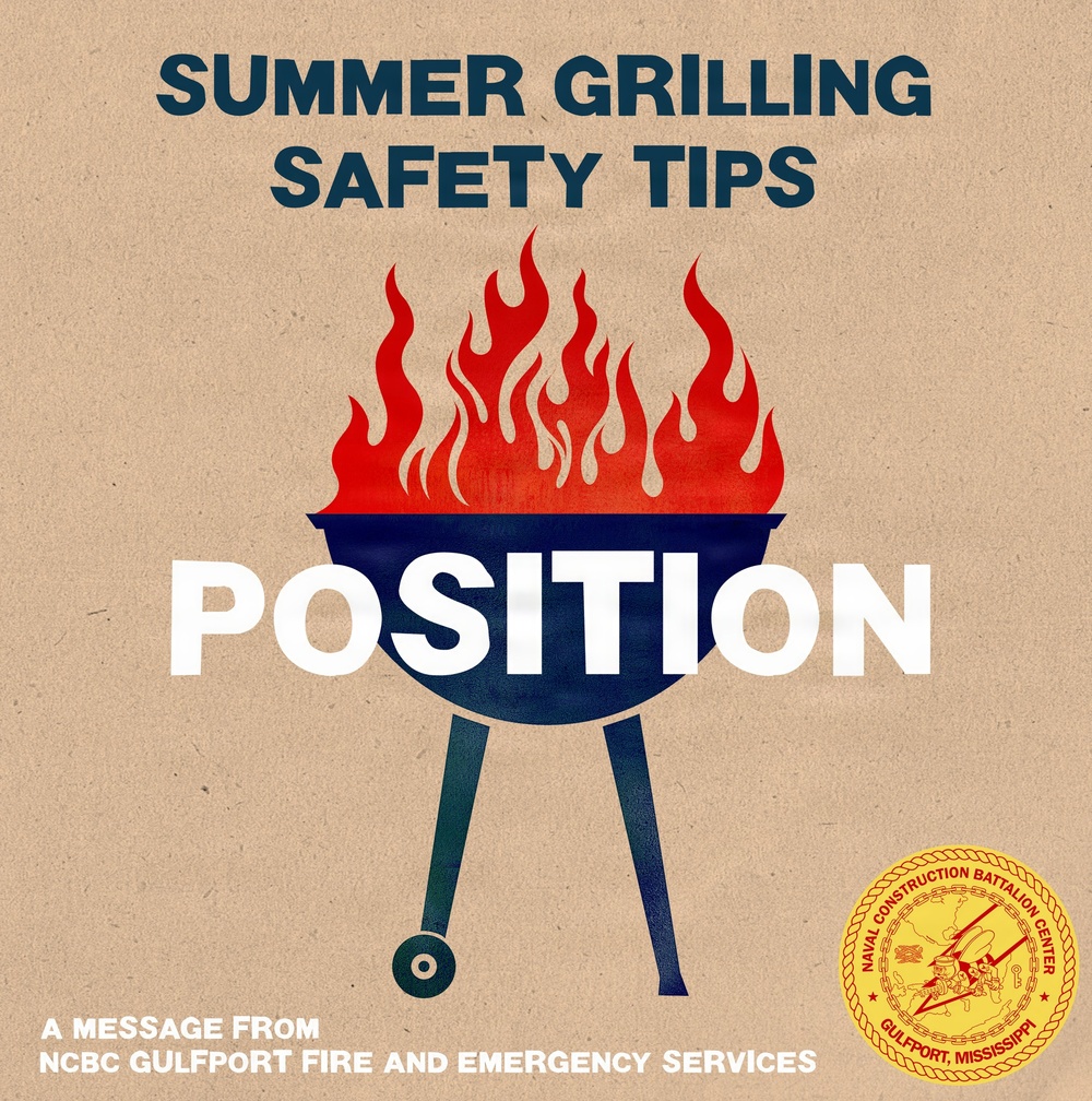 Summer Safety Grilling Tips - Position