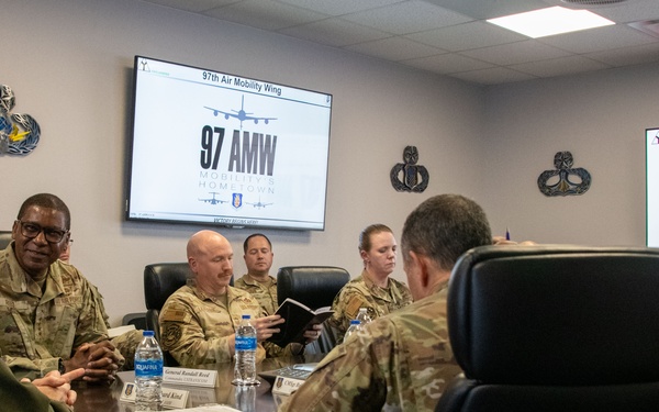 Altus hosts Transportation Command Commander