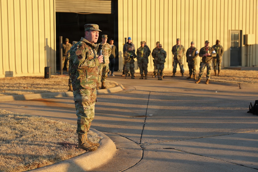 Sheppard AFB Norwegian Foot March 2025