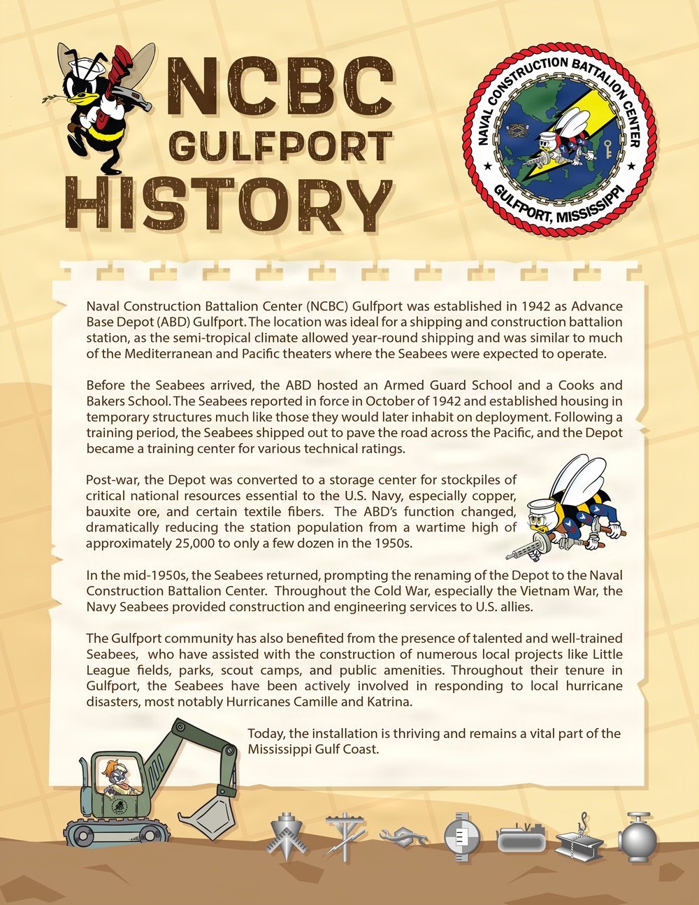 NCBC Gulfport - Base History