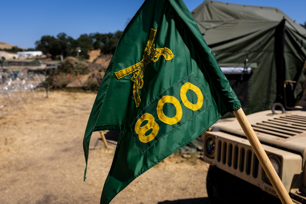 Military Police Take On Mojave Falcon 25