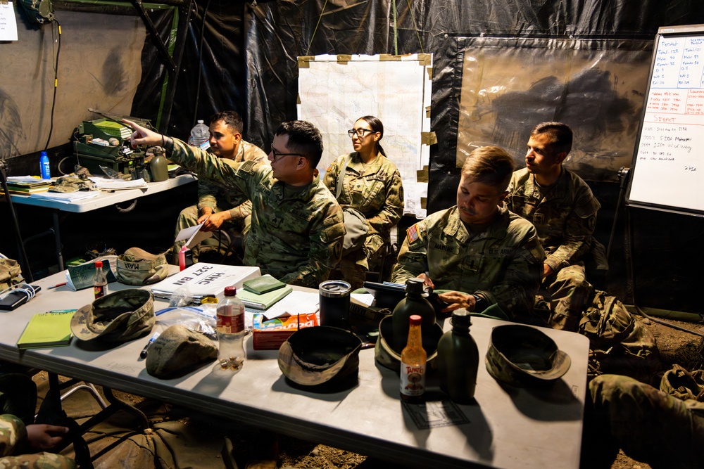 Military Police Take On Mojave Falcon 25