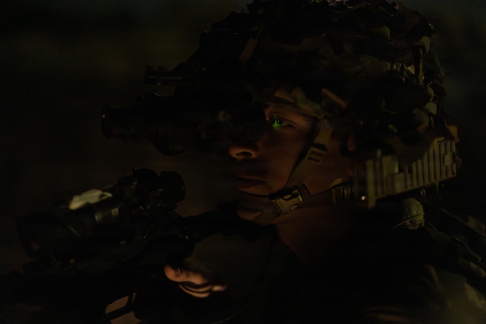 Military Police Take On Mojave Falcon 25