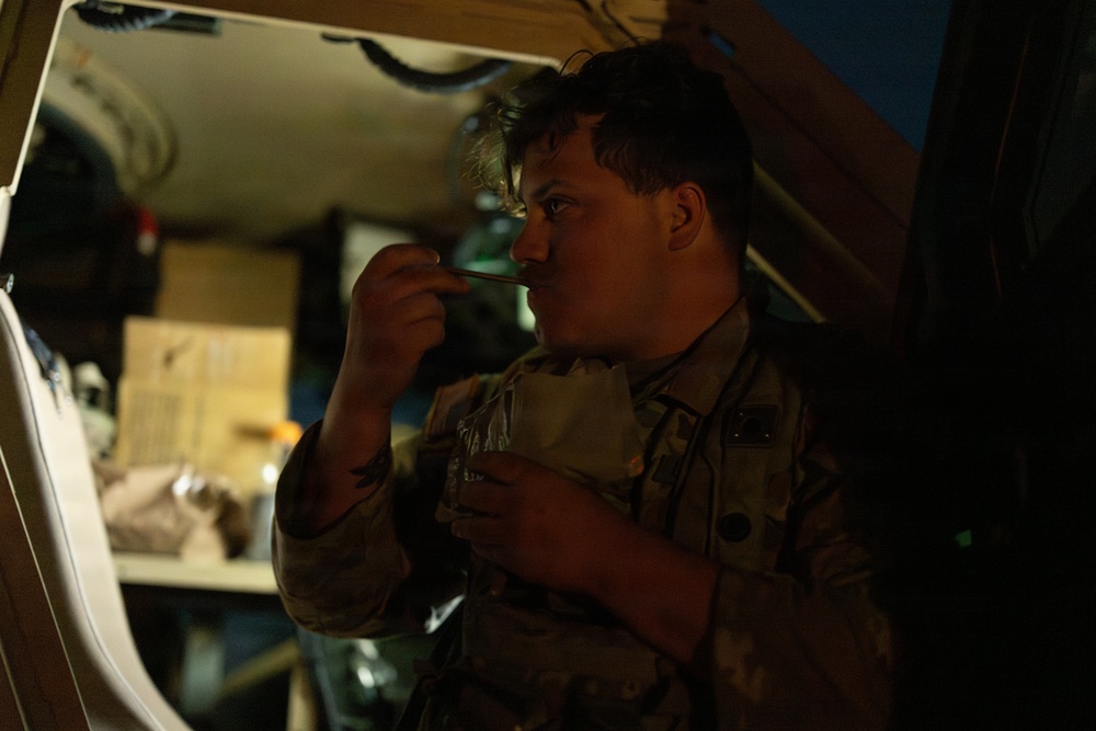 Military Police Take On Mojave Falcon 25