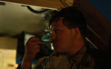 Military Police Take On Mojave Falcon 25