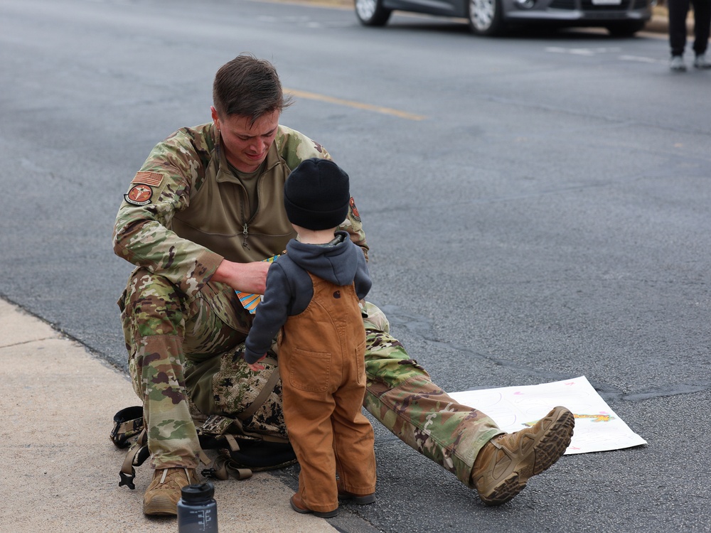 Sheppard AFB Norwegian Foot March 2025