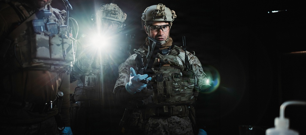 EOD Technicians Conduct a Homemade Explosives and Medical Drill