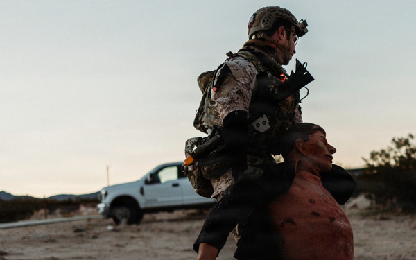 EOD Technicians Conduct a Homemade Explosives and Medical Drill