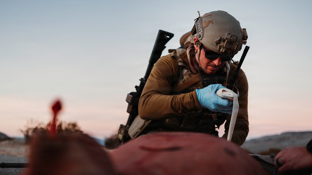 EOD Technicians Conduct a Homemade Explosives and Medical Drill