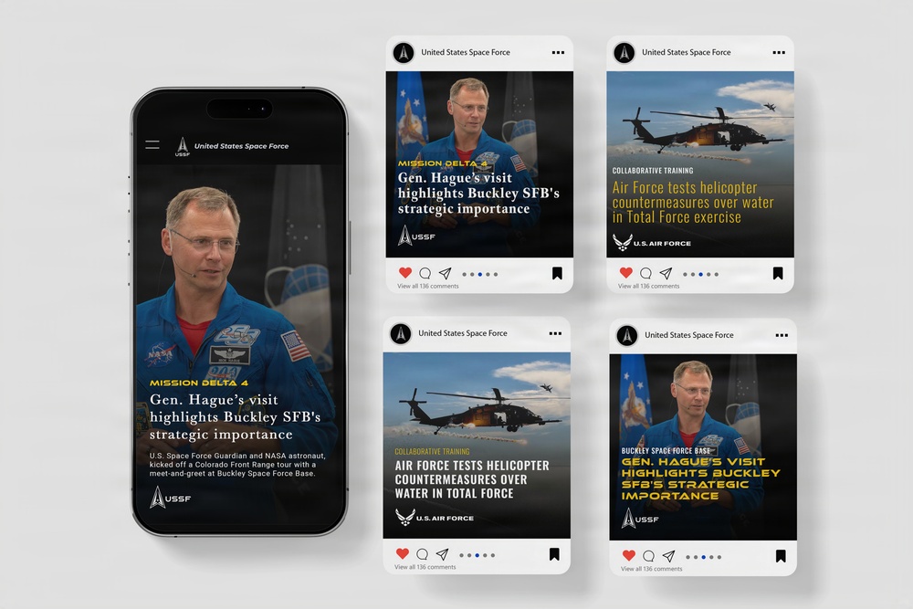 U.S. Space Force Social Graphics Templates