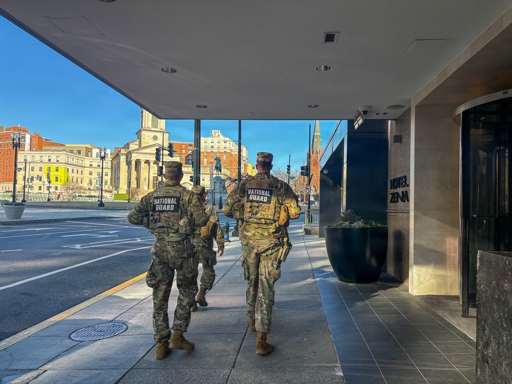 Arkansas National Guardsmen assist with Joint Task Force D.C. Mission