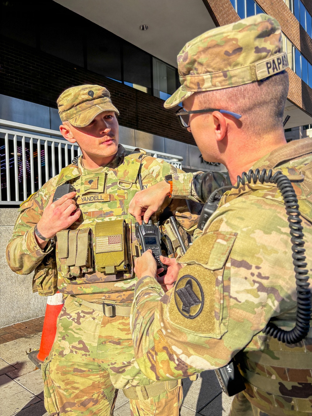 Arkansas National Guardsmen assist with Joint Task Force D.C. Mission