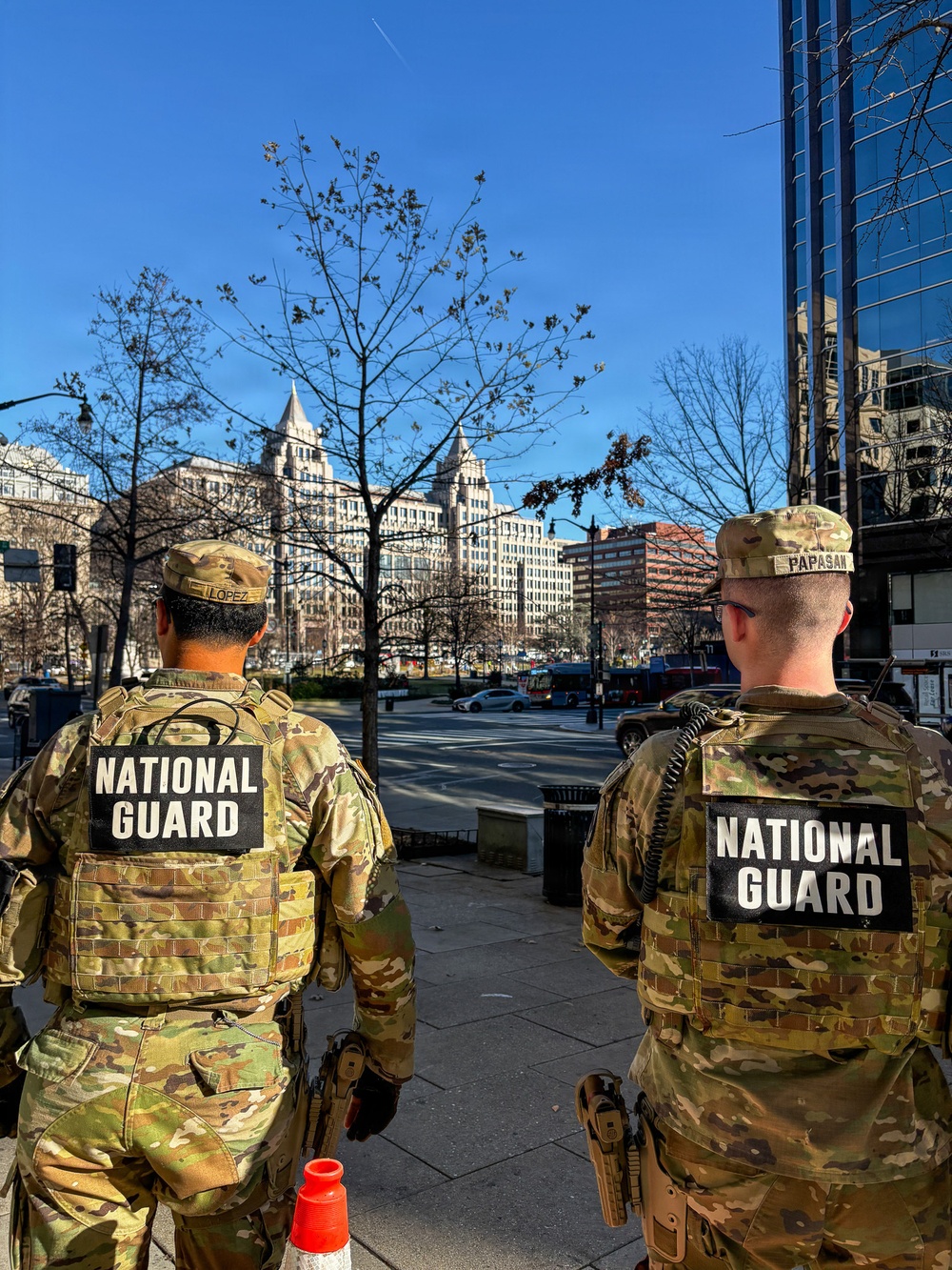 Arkansas National Guardsmen assist with Joint Task Force D.C. Mission