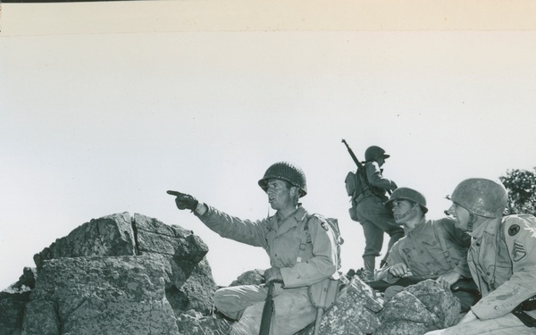81st Infantry Division Soldiers during training exercises in 1944
