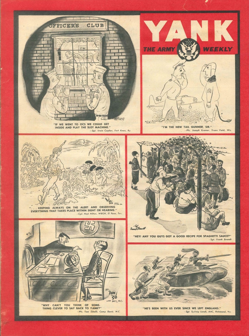 “Yank, the Army Weekly”— Forging the Soldier's Perspective in WWII