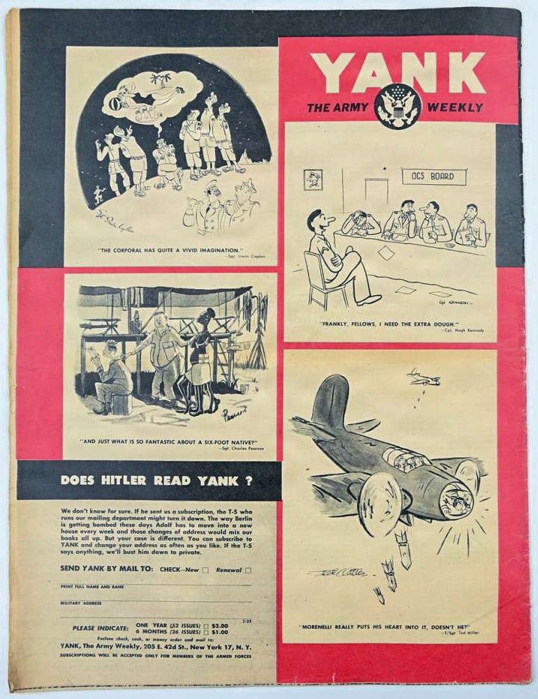 “Yank, the Army Weekly”— Forging the Soldier's Perspective in WWII