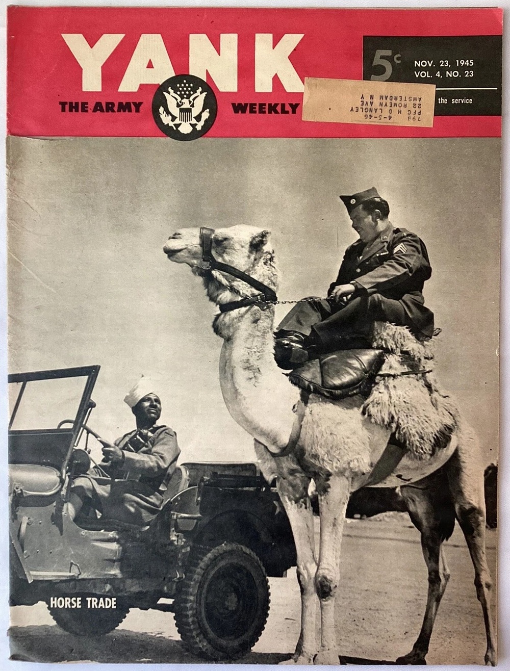 “Yank, the Army Weekly”— Forging the Soldier's Perspective in WWII