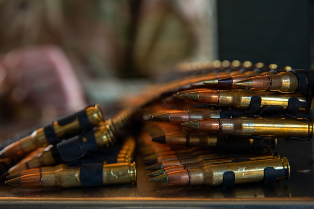 412th Civil Affairs Battalion M240B range