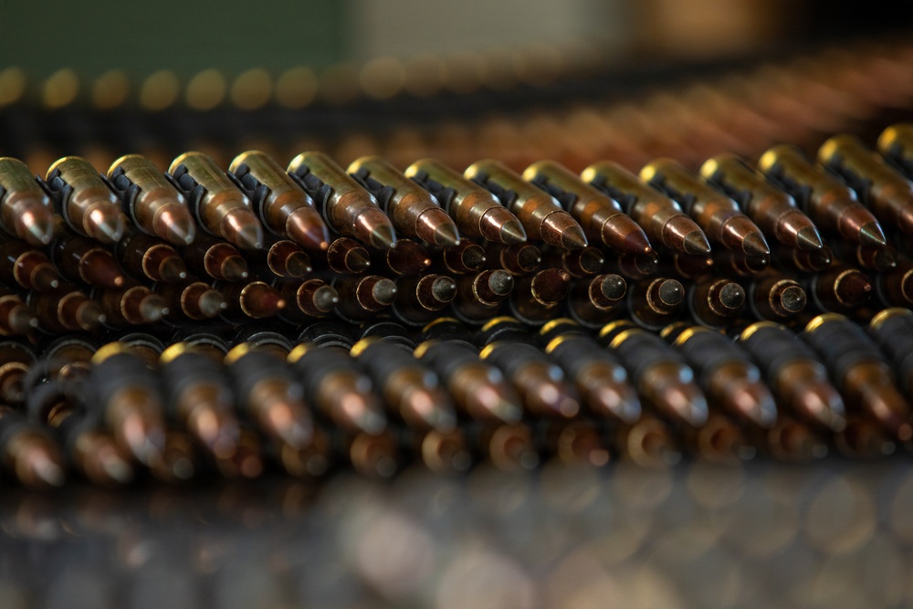 412th Civil Affairs Battalion M240B range