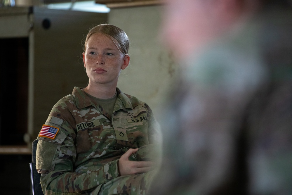 412th Civil Affairs Battalion M240B range