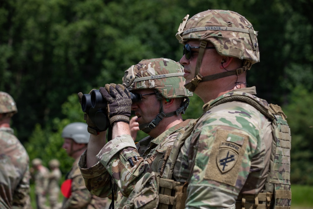 412th Civil Affairs Battalion M240B range