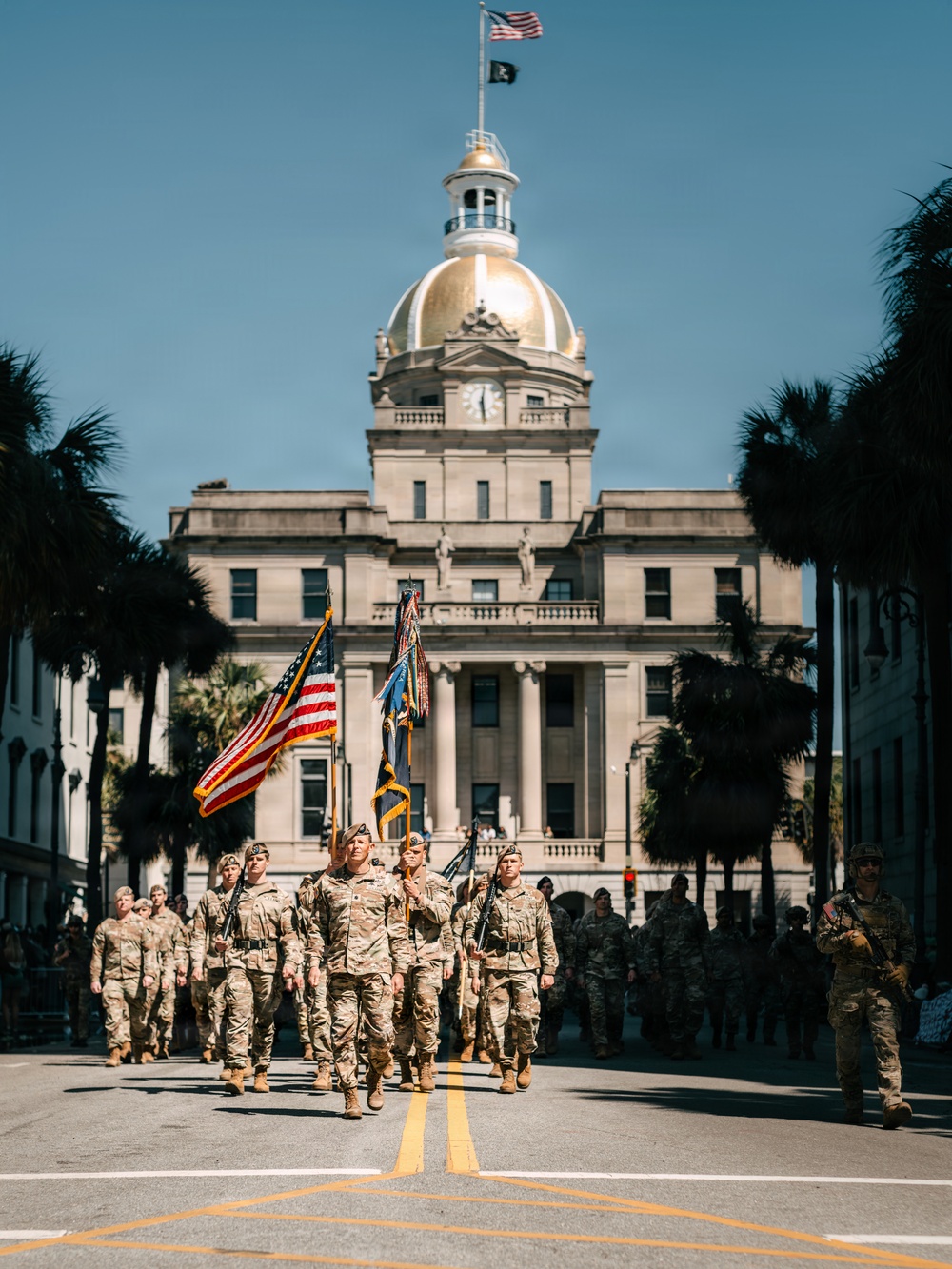 Rangers In The St. Patrick's Day Parade