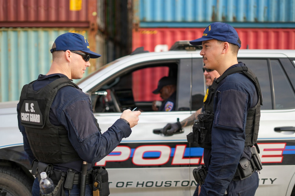 Coast Guard leads Multi-Agency Strike Force Operation at Port of Houston