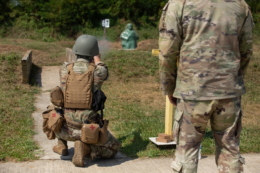 412th Civil Affairs Battalion M17 range