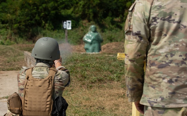 412th Civil Affairs Battalion M17 range