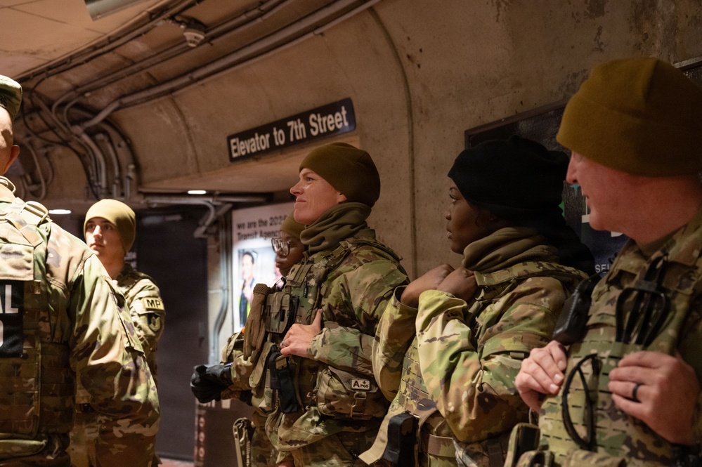 National Guard Leaders Meet Presence Patrols in D.C.