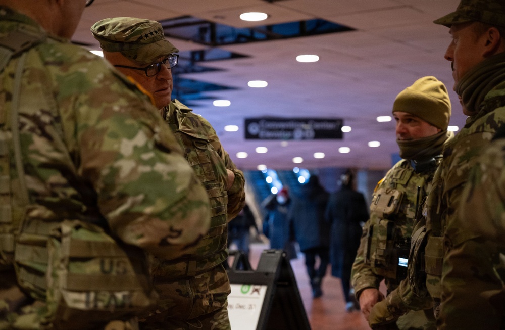 National Guard Leaders Meet Presence Patrols in D.C.