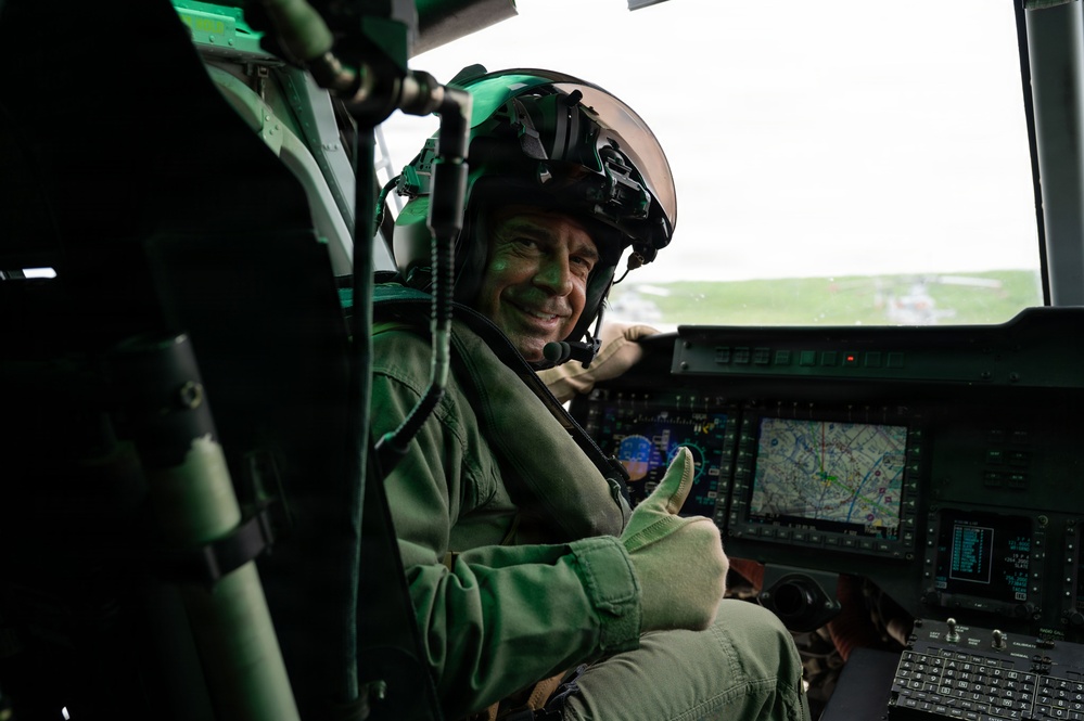 Maj. Gen. John Kelliher III retirement flight