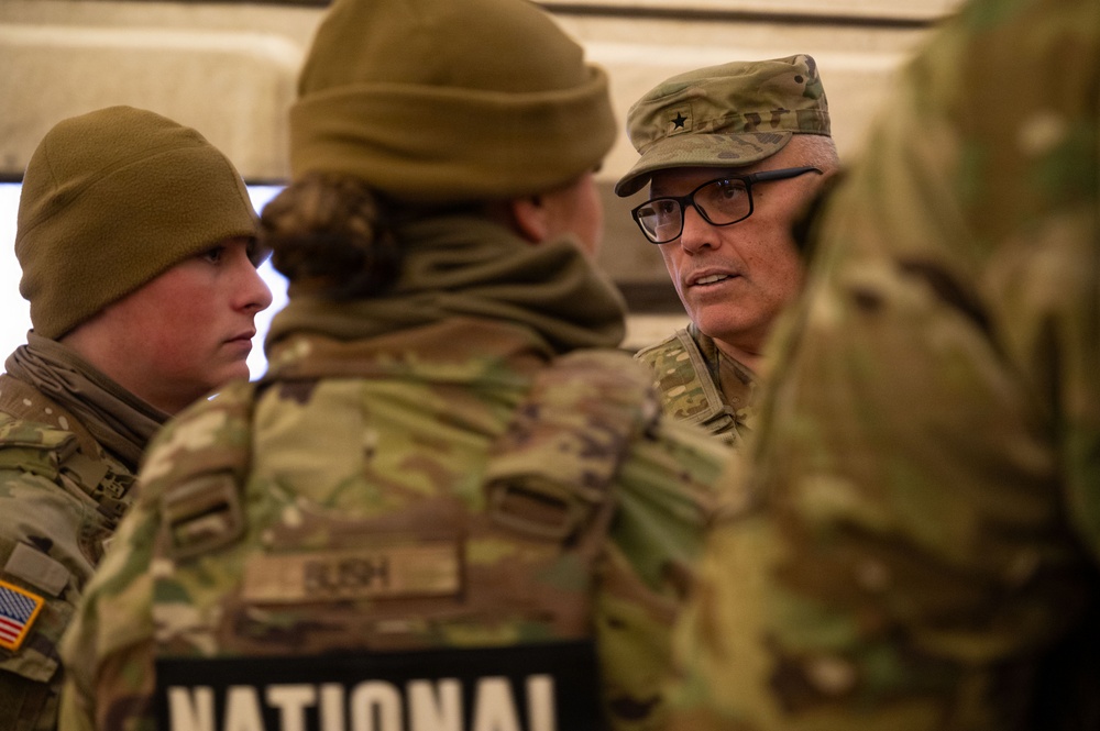 National Guard Leaders Meet Presence Patrols in D.C.