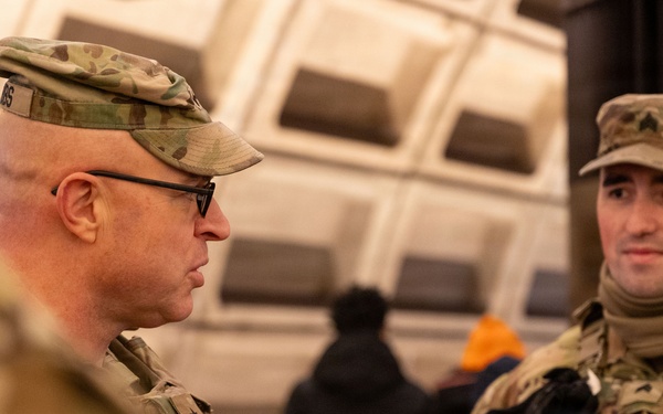 National Guard Leaders Meet Presence Patrols in D.C.