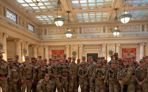 National Guard Leaders Meet Presence Patrols in D.C.
