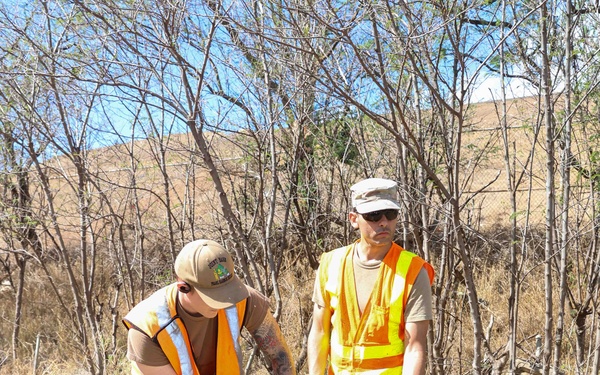 JBPHH Volunteers Lualualei Cleanup