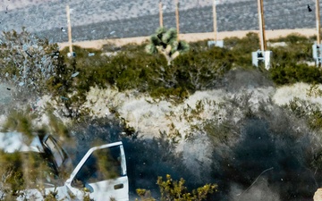 EOD Technicians Conduct a VBIED Drill