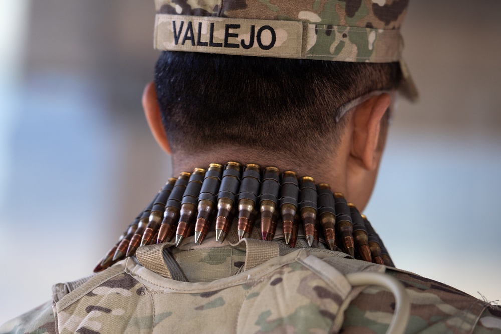 Alaska Army National Guardsmen conduct crew-served weapons training