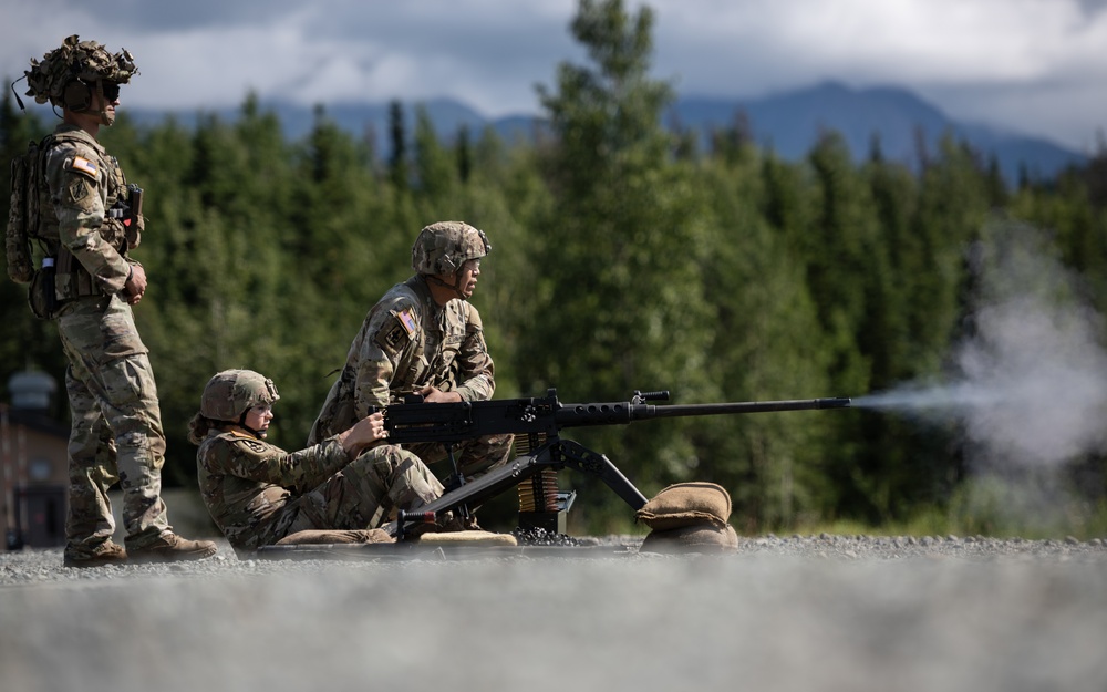 Alaska Army National Guardsmen conduct crew-served weapons training