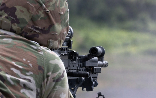 Alaska Army National Guardsmen conduct crew-served weapons training