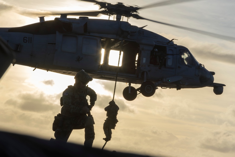 Abraham Lincoln conducts EOD exercise