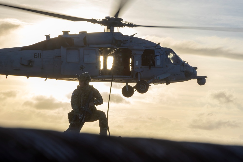 Abraham Lincoln conducts EOD exercise