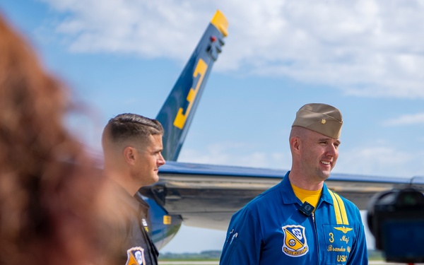 The Blue Angels’ Perform at the MCAS Beaufort Air Show in Beaufort