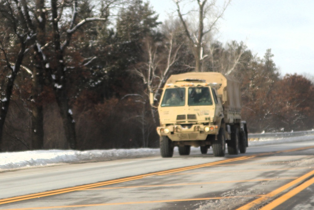 December 2025 training operations at Fort McCoy