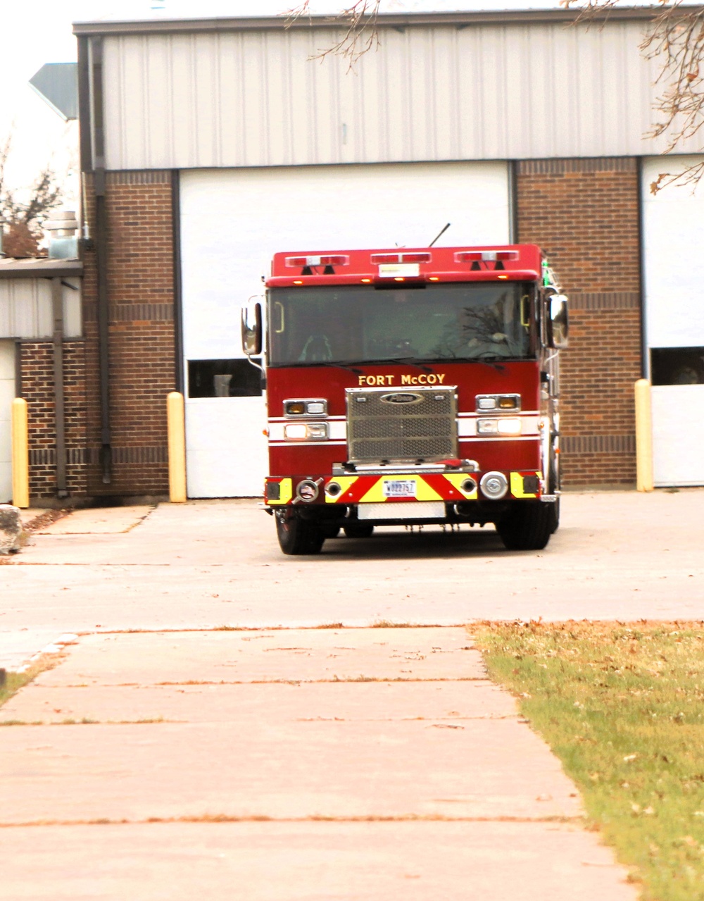 Fort McCoy fire truck